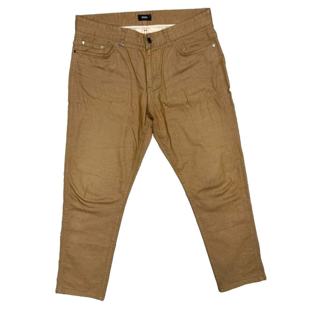 Hugo Boss Jeans Stretch Denim "Delaware" Gold 34x30